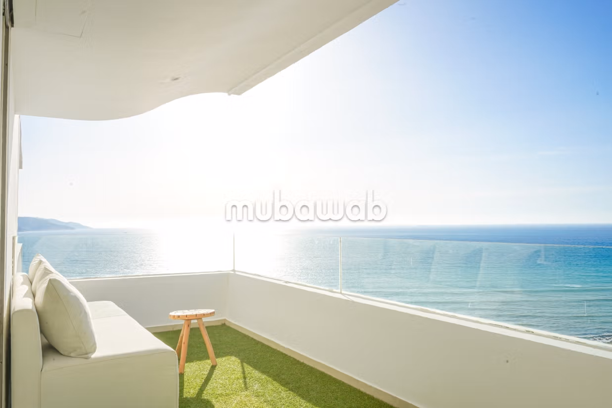 Location d'un appartement à Malabata. 3 belles chambres. Vue sur mer et porte blindée