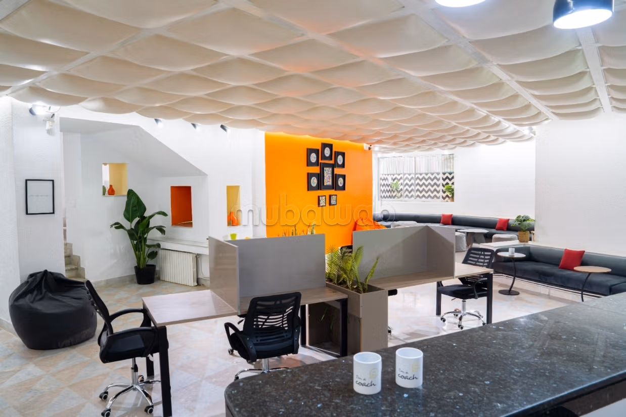 Location bureau un espace de coworking space