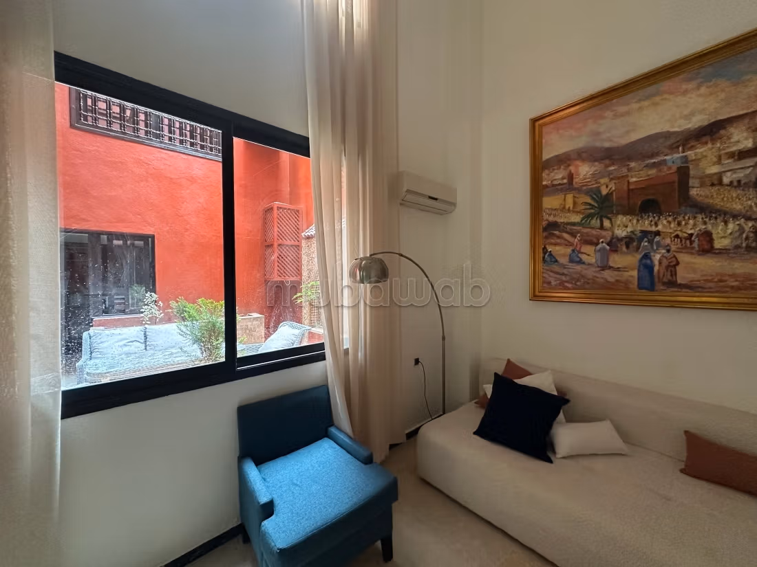 Appartement en location à Guéliz. Surface totale 220 m². Meublé — 5