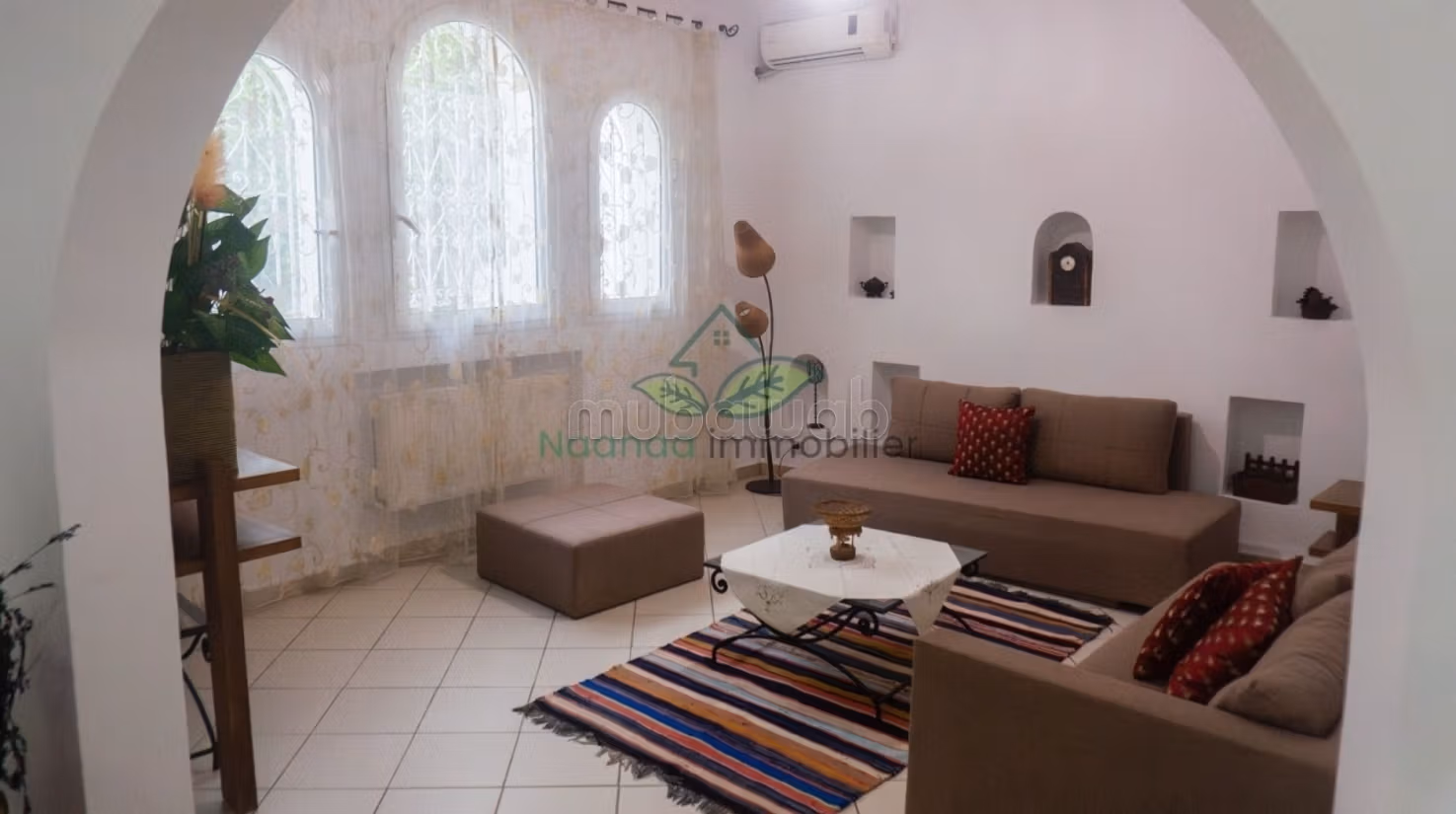 Location Estivale une Villa S2 a Hammamet