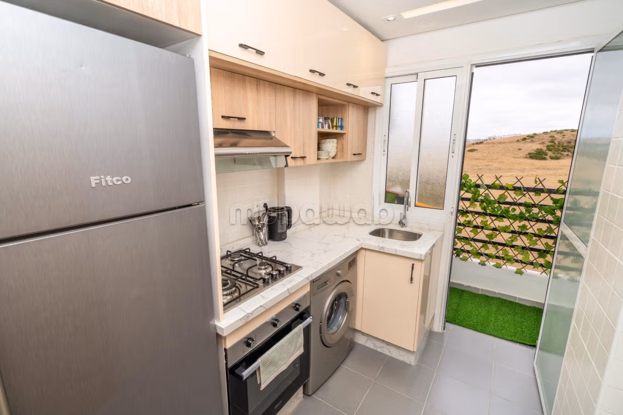 Great apartment for rent in Boukhalef. 1 Living area. Fitted kitchen
