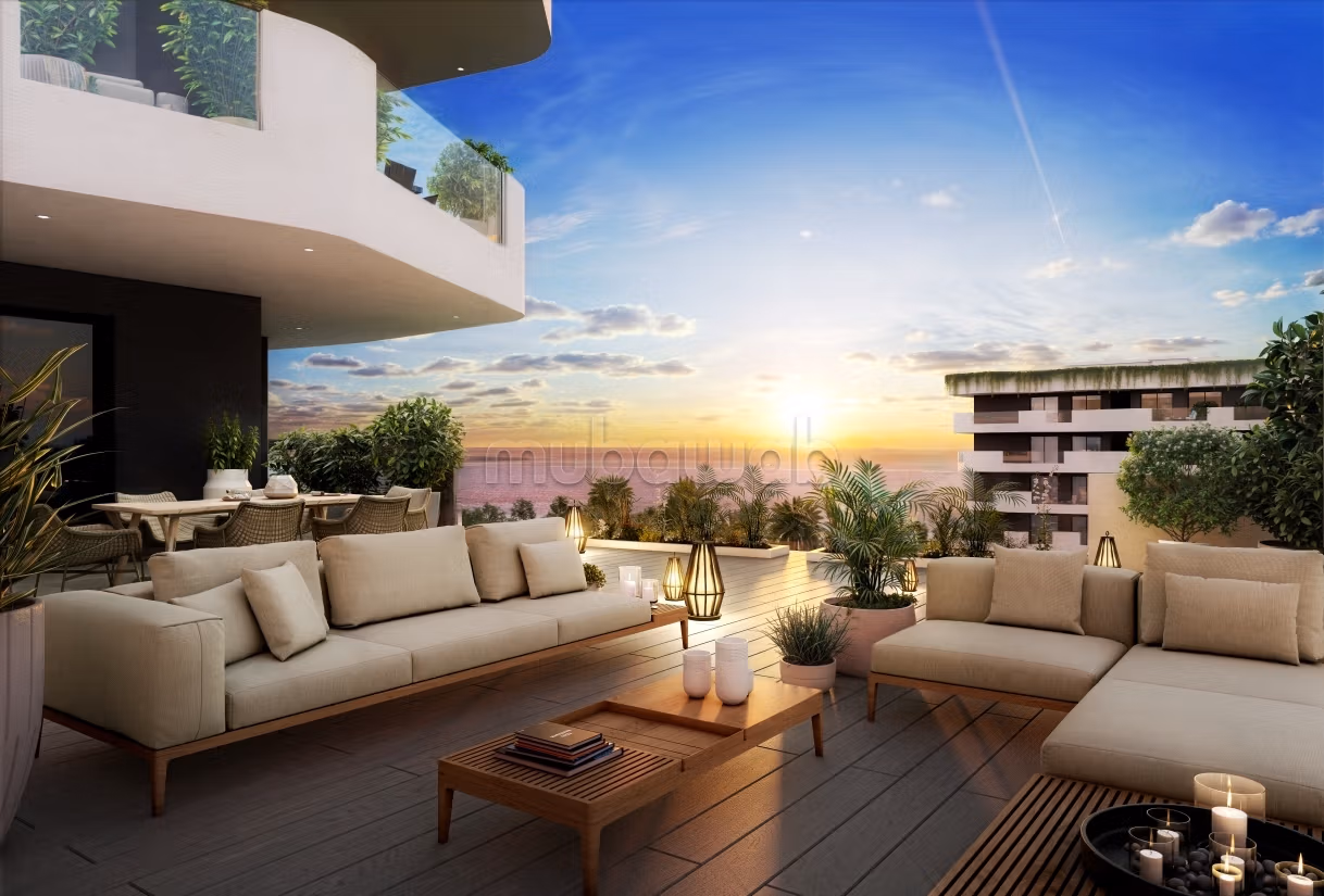 Bel appartement à vendre à Ain Diab Extension. Surface totale 113 m² — 2