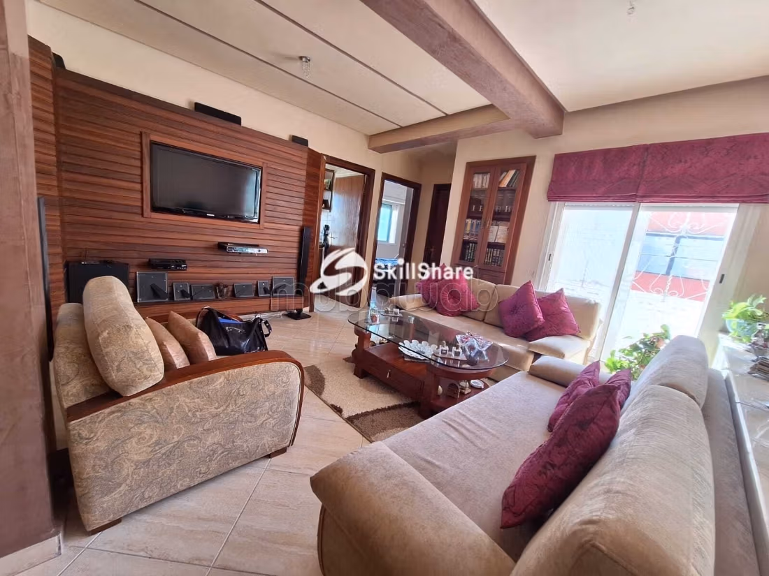 Appartement 126 m² traversant à vendre – Belvédère, Casablanca