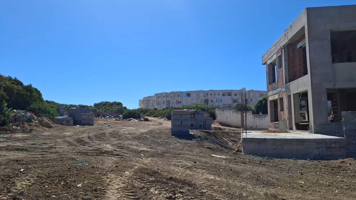 Villa plot with sea view