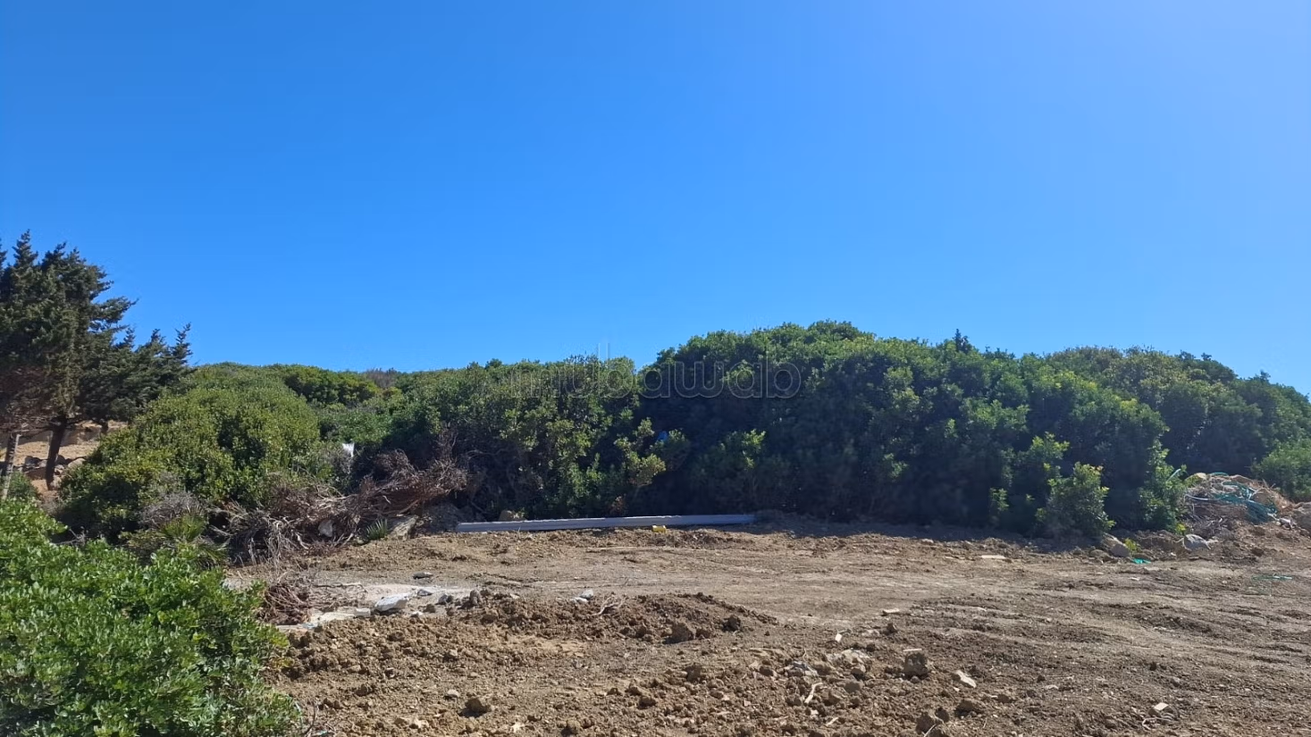 Villa plot with sea view