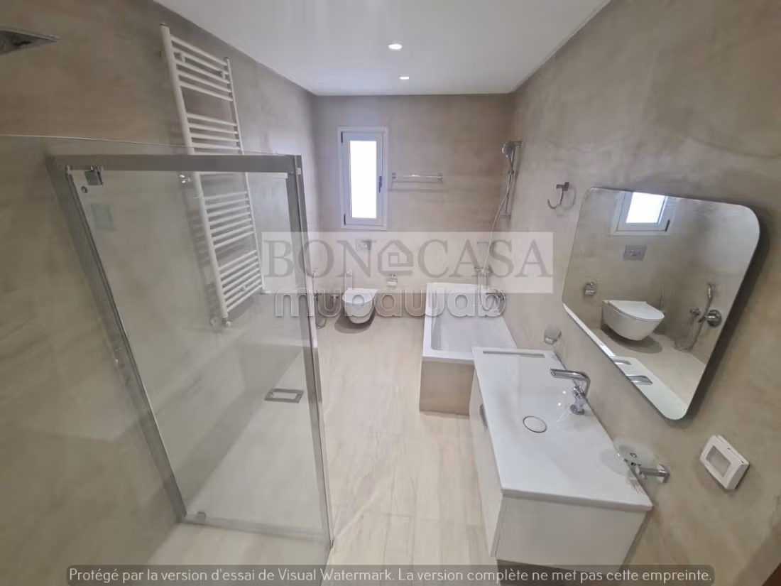Piano di villa S4 in affitto nei giardini di Cartagine