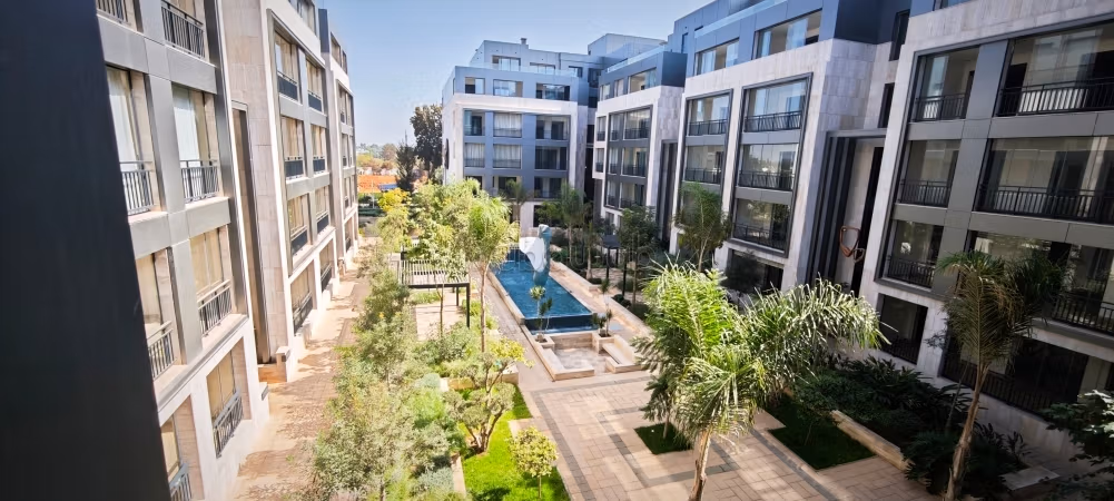 Location duplex 3CH vide neuf – Rés Clé Blanche Souissi, Rabat