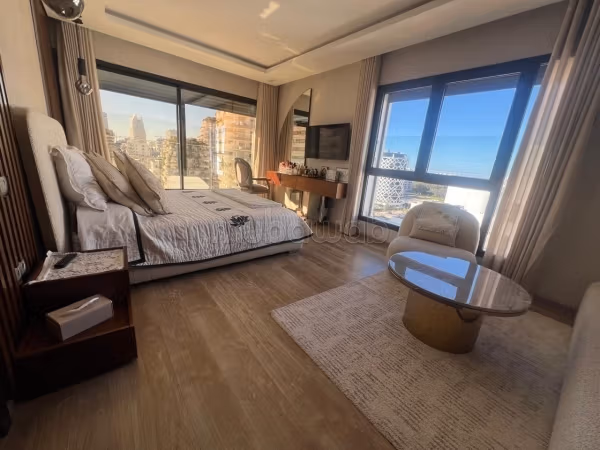 Vendita di un bell'appartamento a Casablanca Finance City. Superficie di 165 m². Ammobiliato