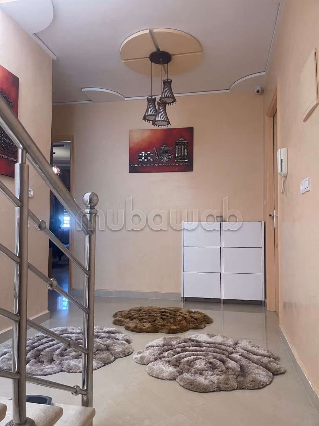 Maison de luxe meubléeà vendre à riad isly. 3 chambres agréables. Meublé