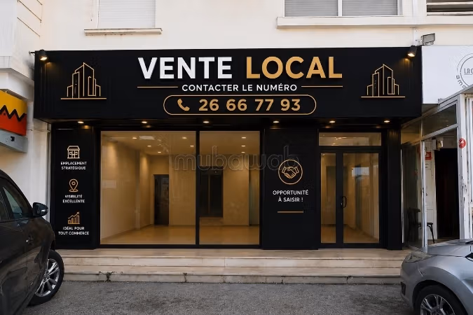 In vendita Locale Commerciale a Rades