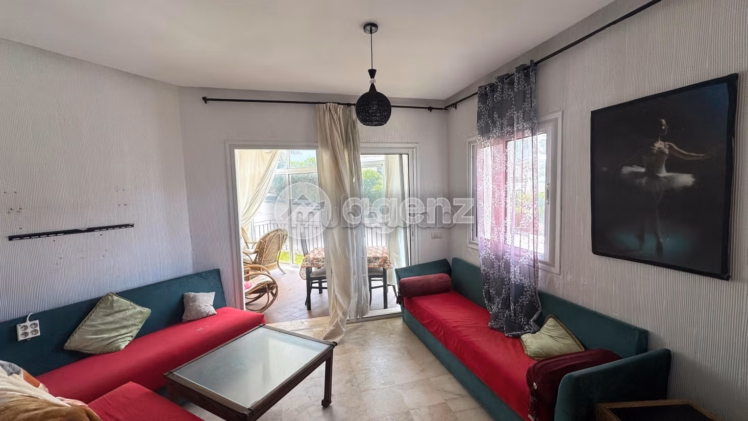 Appartamento in affitto 82 m², 2 camere Tamaris Dar Bouazza