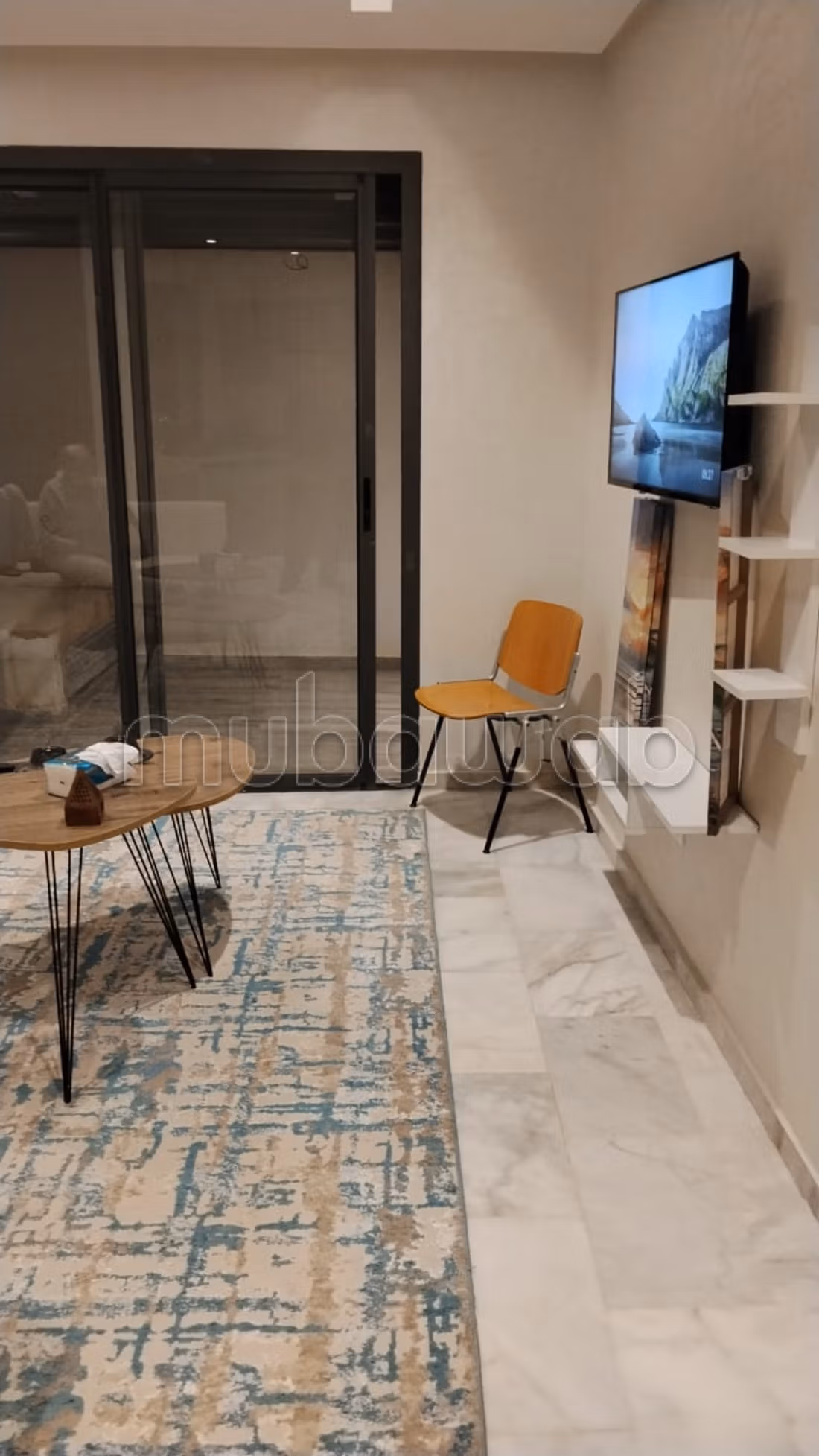 Furnished studio for rent, secure residence