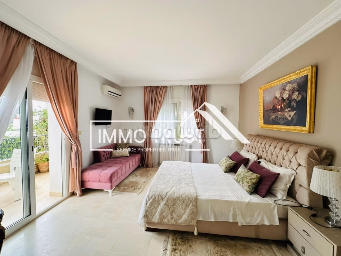 Villa S7 arredata con piscina a Soukra