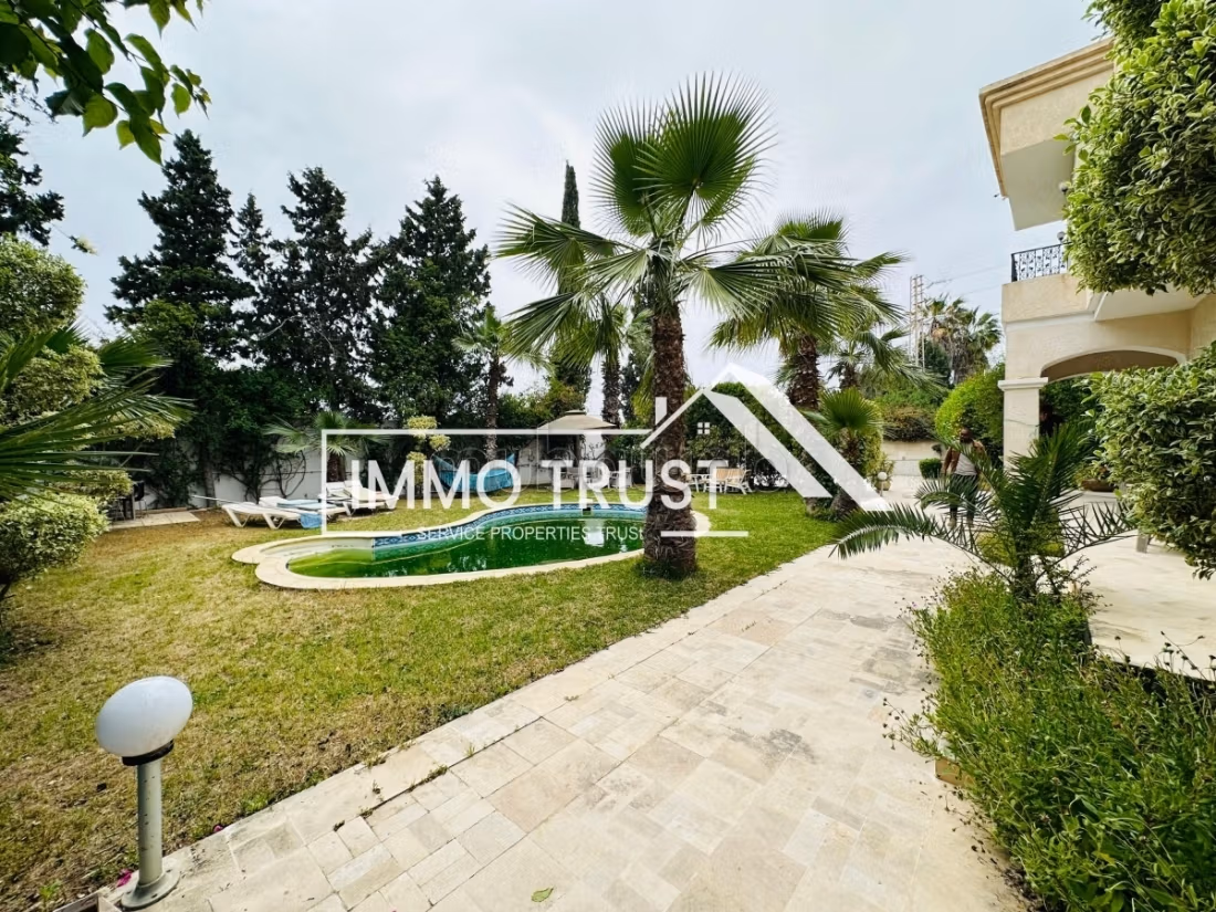 Villa S7 arredata con piscina a Soukra