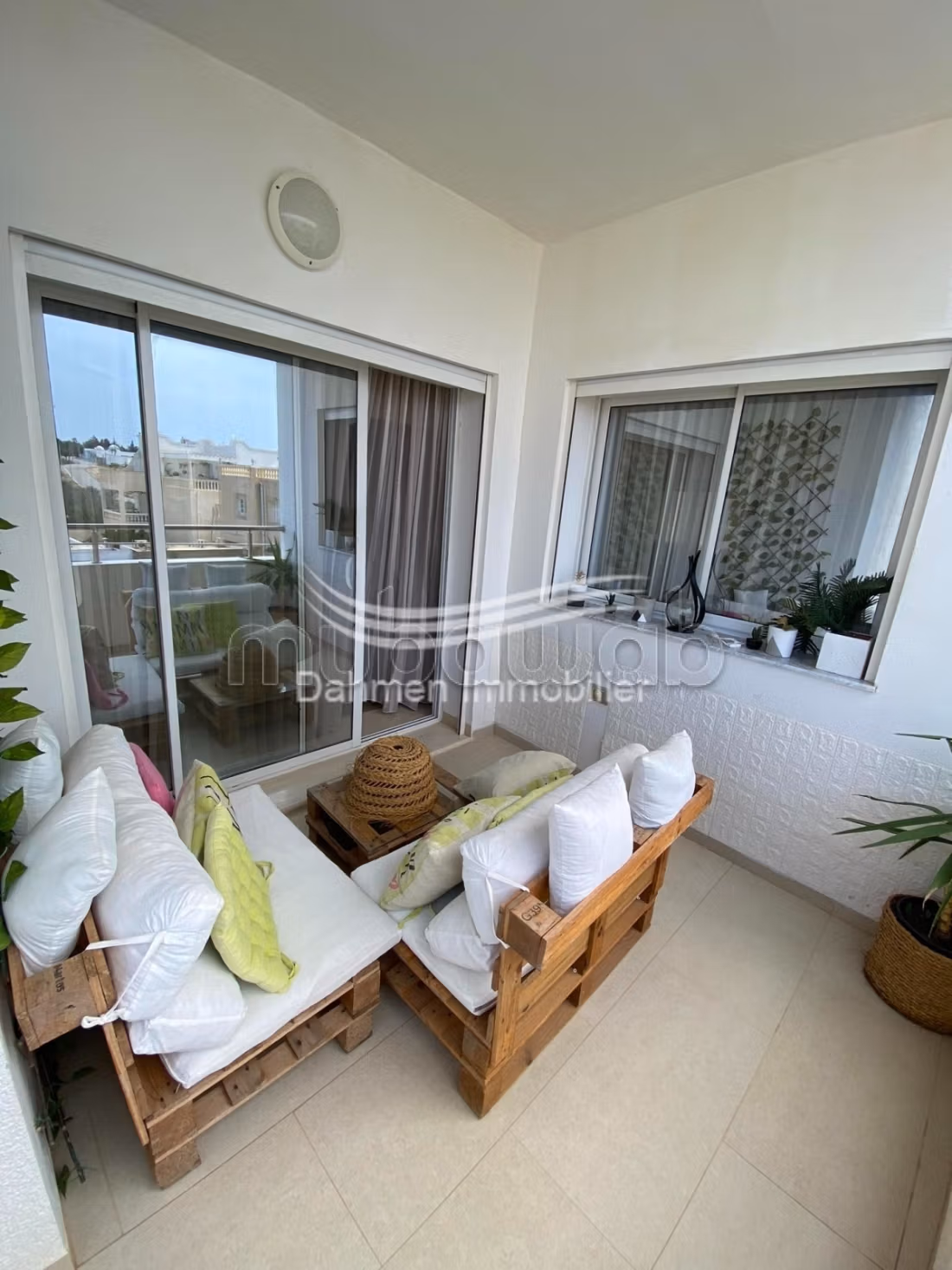 Un joli étage de villa s3 sans meubles à louer