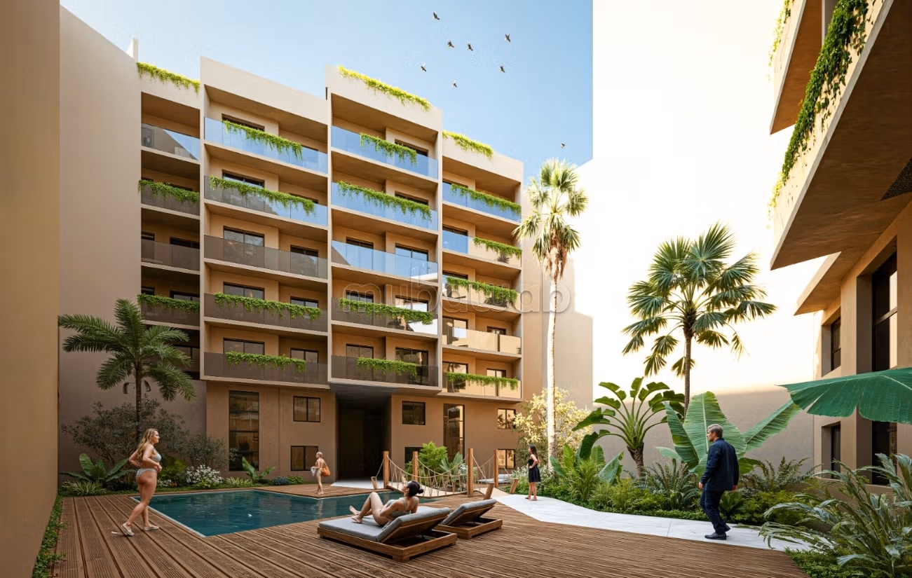 Appartamenti nuovi con terrazza a Marrakech