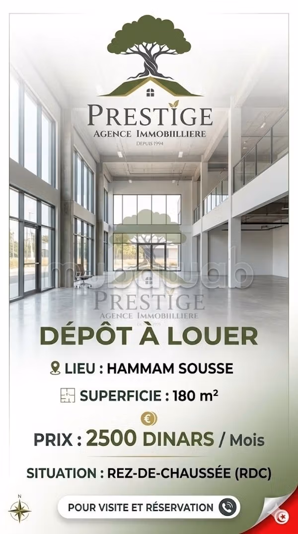 Storage for rent in Hammam Sousse