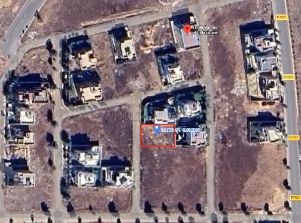 Terrain villa 600 m2, Riad Toulal 2