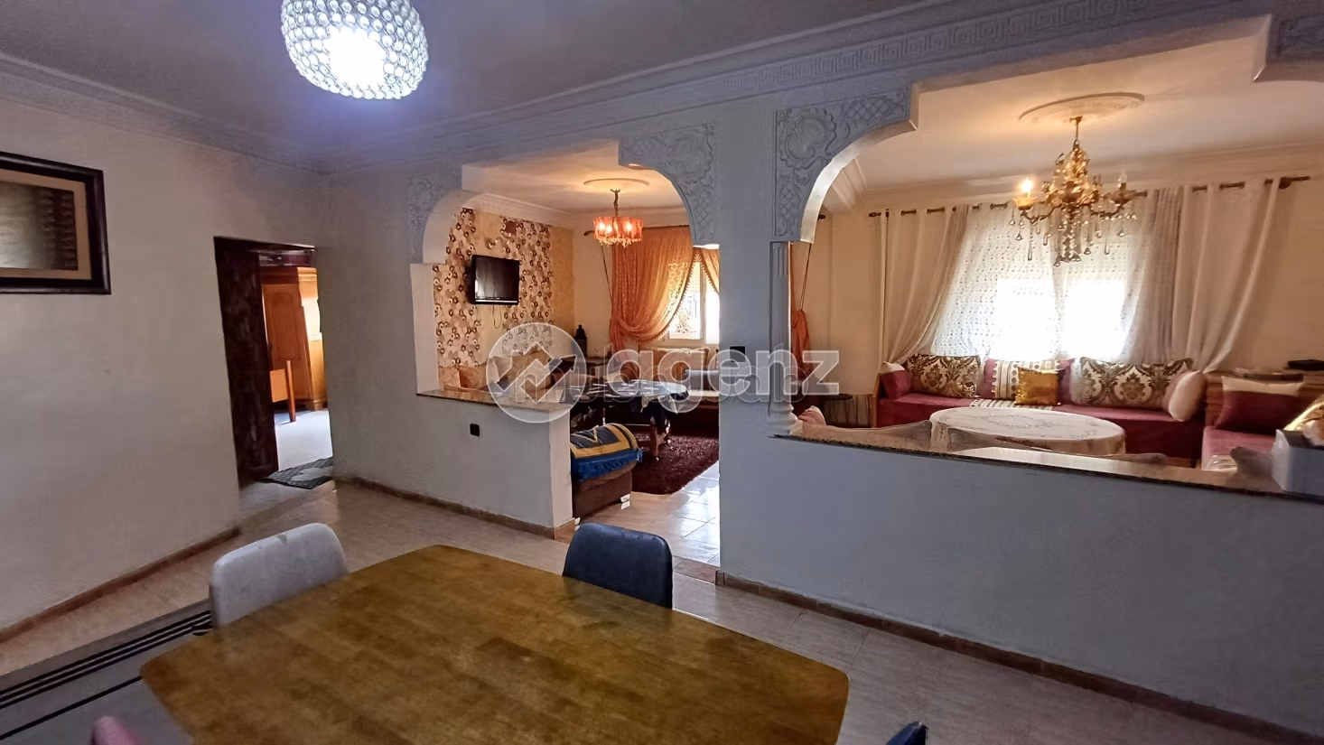 Appartamento in vendita di 128 m², 3 camere Complesso Saramito Meknès