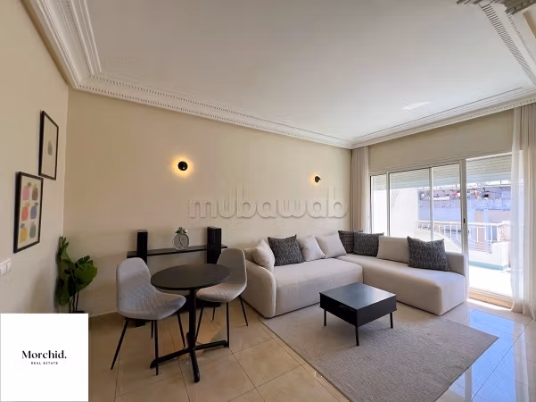 Bel appartement à Gauthier dernier étage avec grande terrasse entièrement meublé