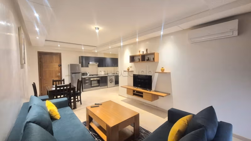 Studio meublé neuf de 50m² à louer longue due – Résidence avec piscine