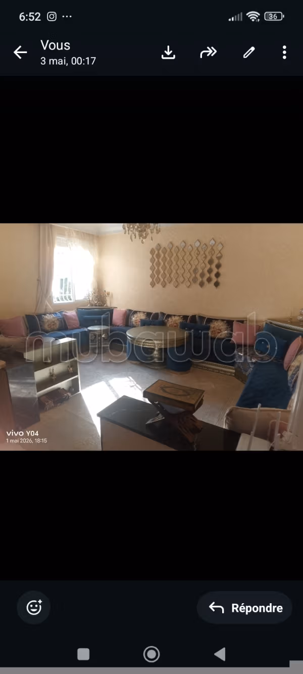Appartement el baraka Hay Hassani 60m