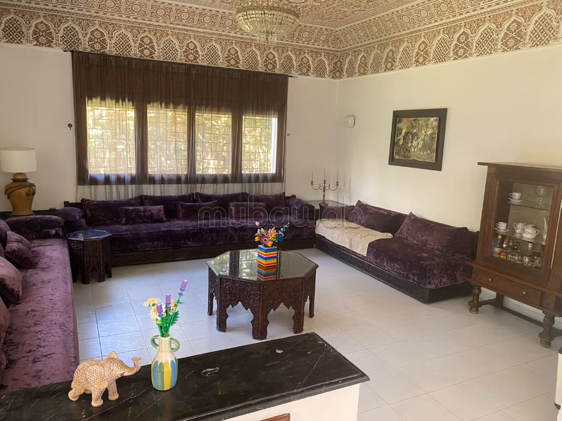 Villa meublée à louer à Hay Riad
