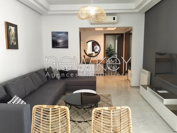Furnished S2 apartment for rent in Jardins de Carthage
