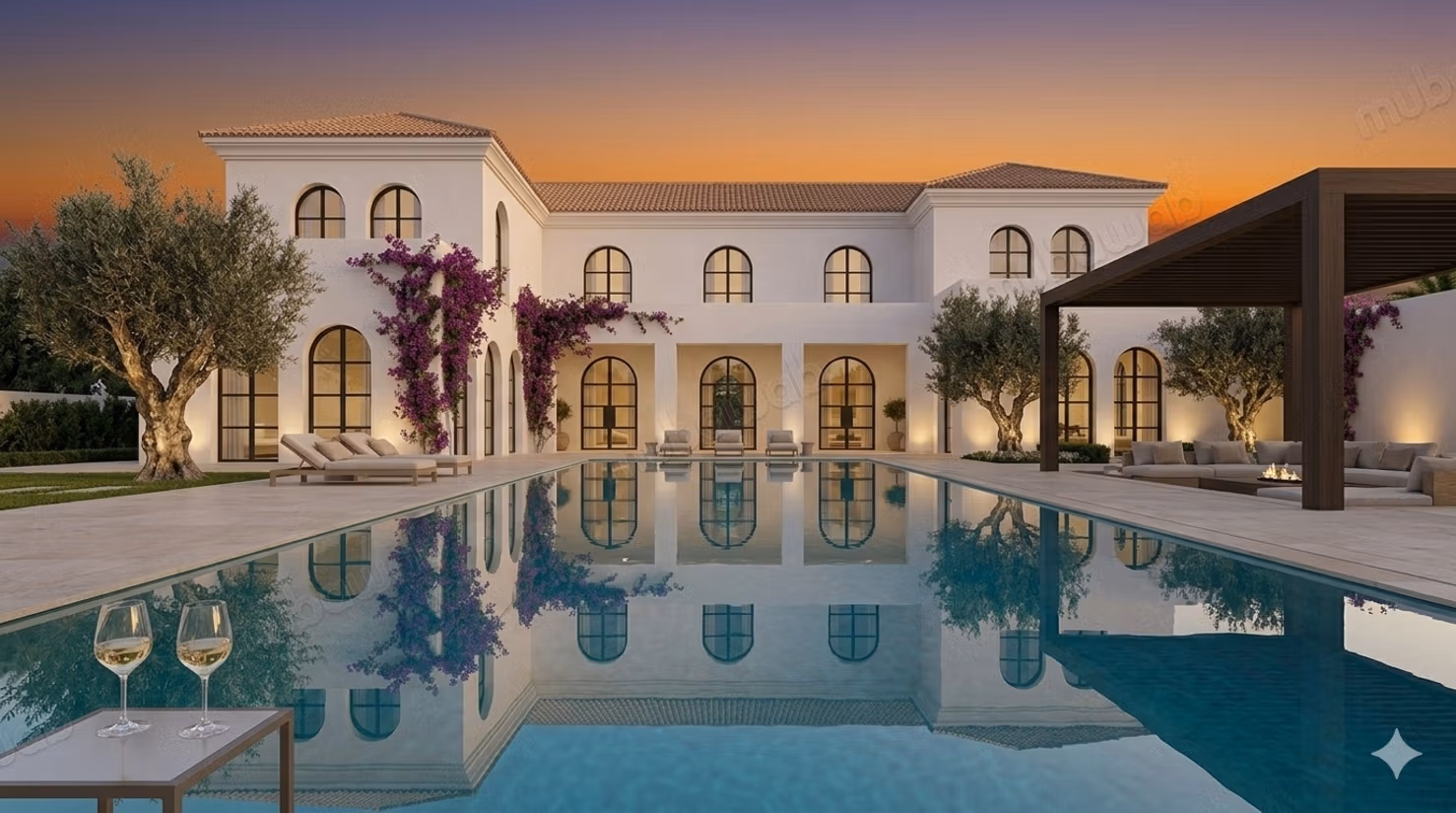 Premium land of 1000m² 7 min from Marina Y H