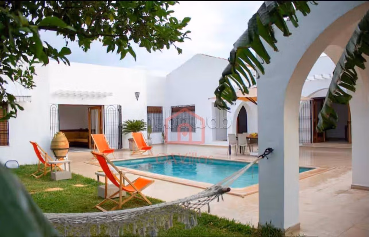 Villa S3 in stile arabesco a Hammamet in affitto