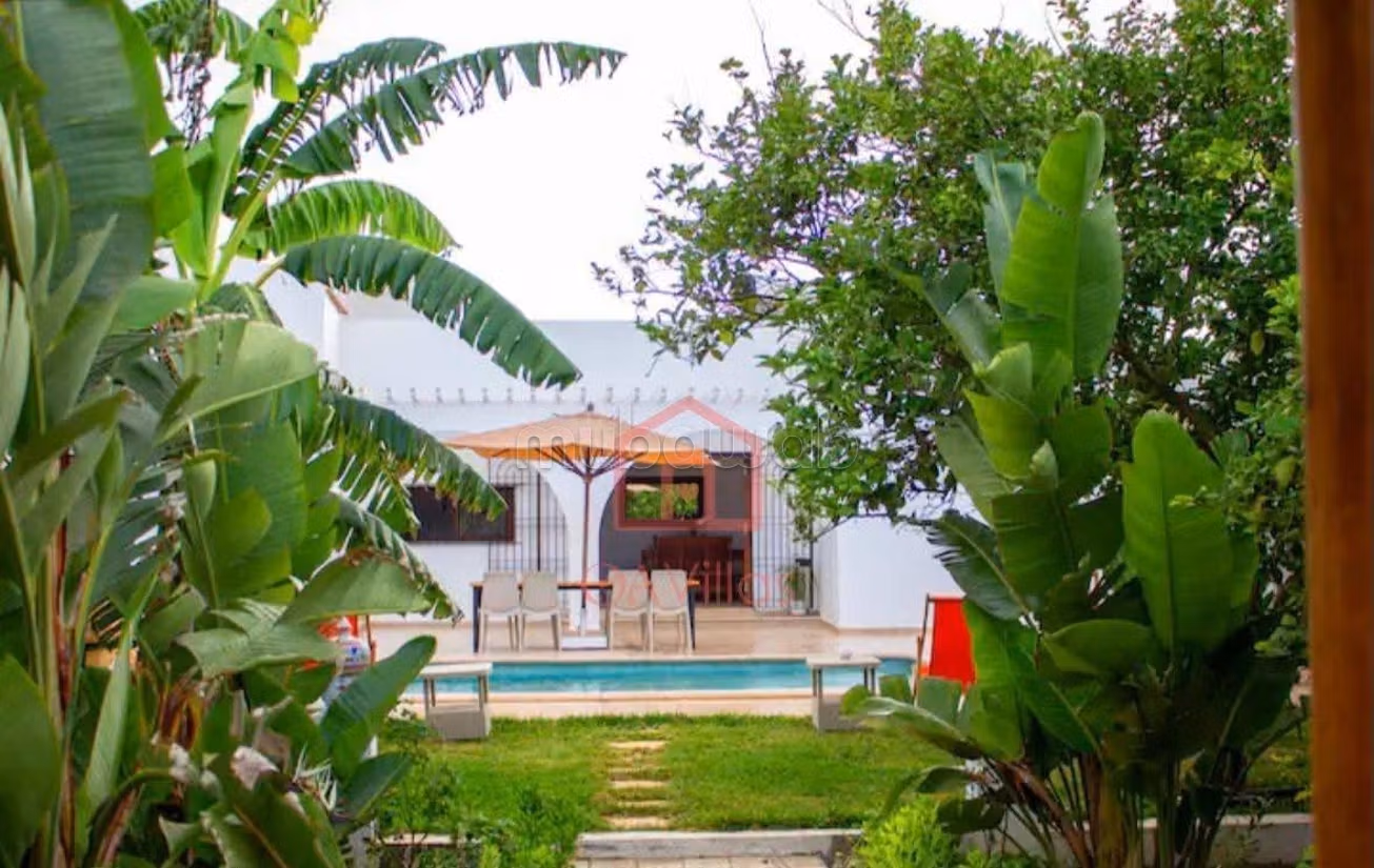 Villa S3 in stile arabesco a Hammamet in affitto
