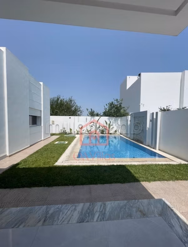 Villa Kmar S3 à Hammamet à Louer Par Nuitée