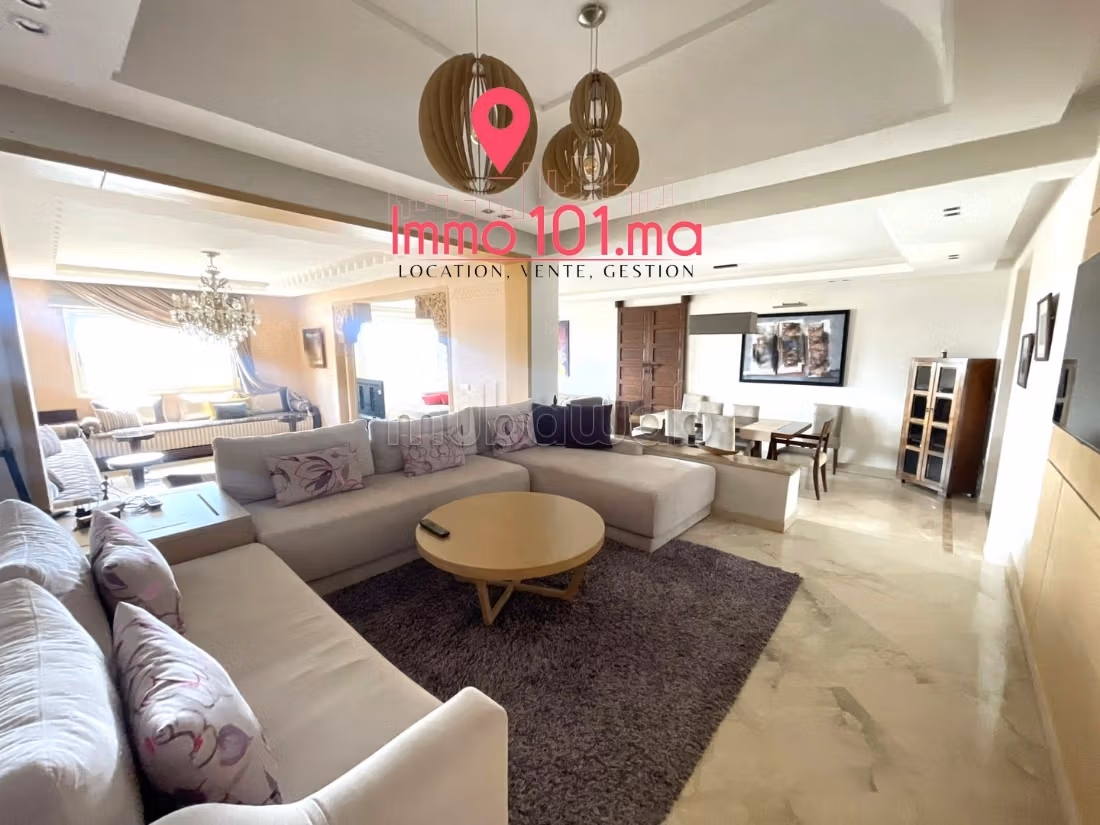 Location appartement meublé au Haut Agdal
