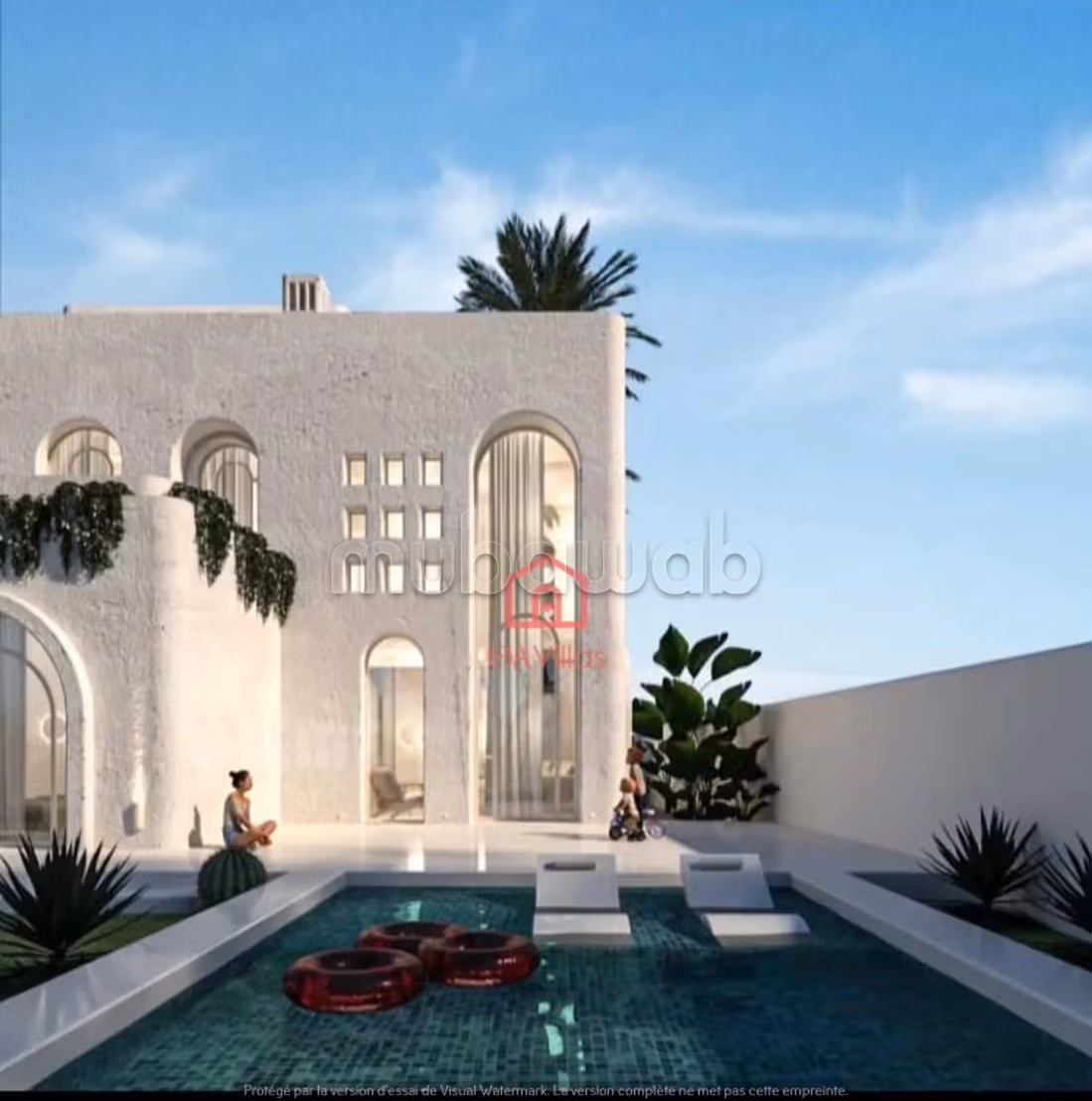 Villa Moderne s3 Hammamet A Vendre