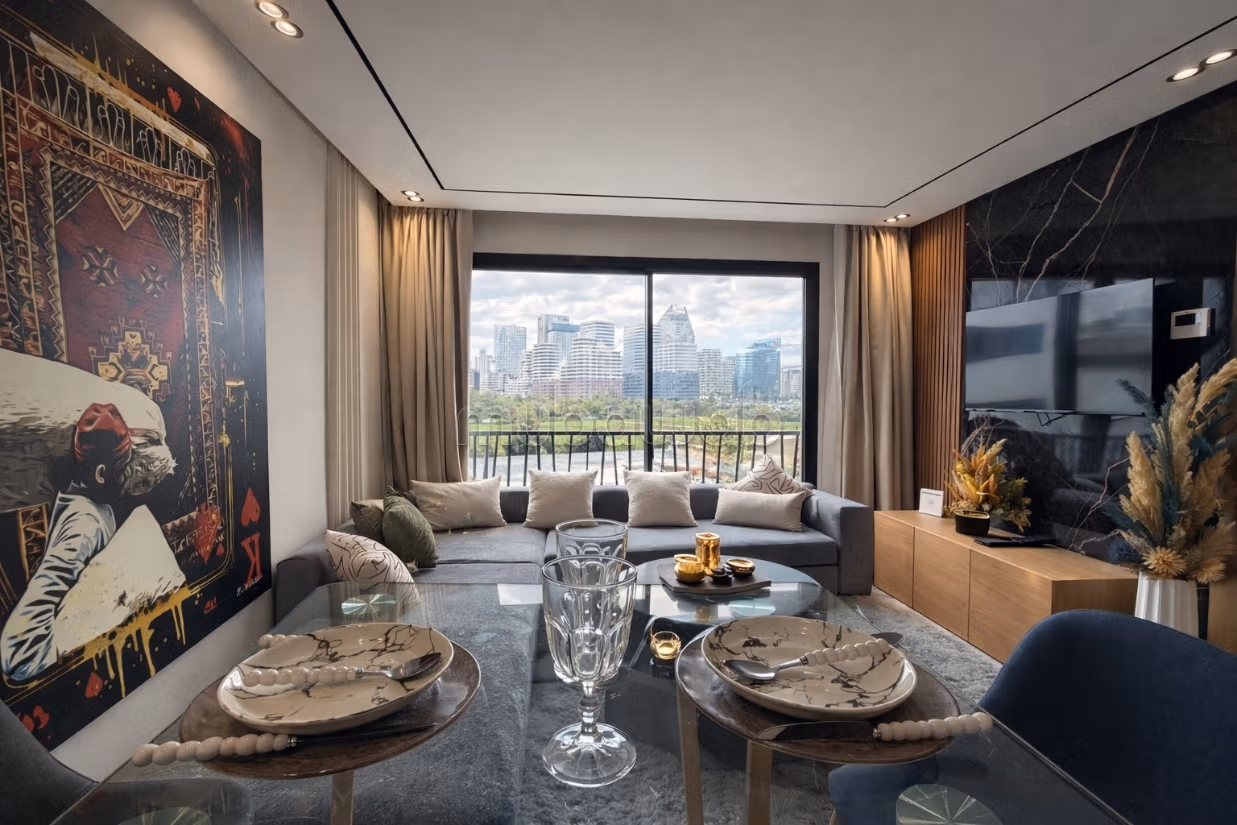 Luxe studio met een zeer mooi uitzicht op het park / Cfc
