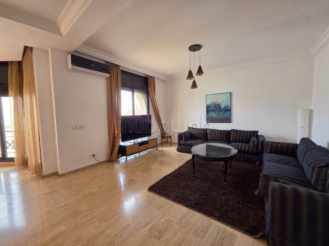 Appartement 3 chambres meublé, Ain Diab, vue mer — 2