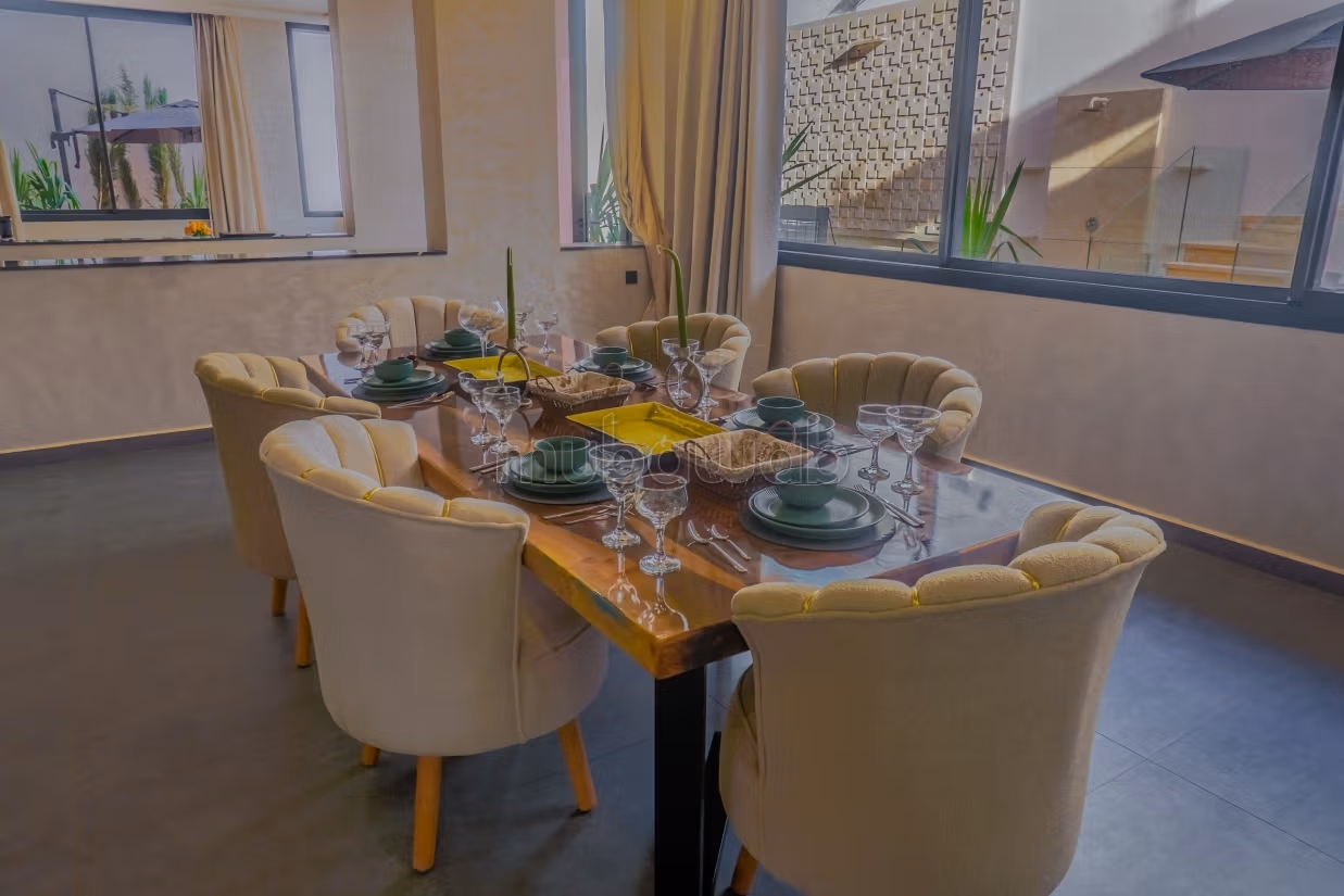Villa 5 suites Akenza route ourika piscine