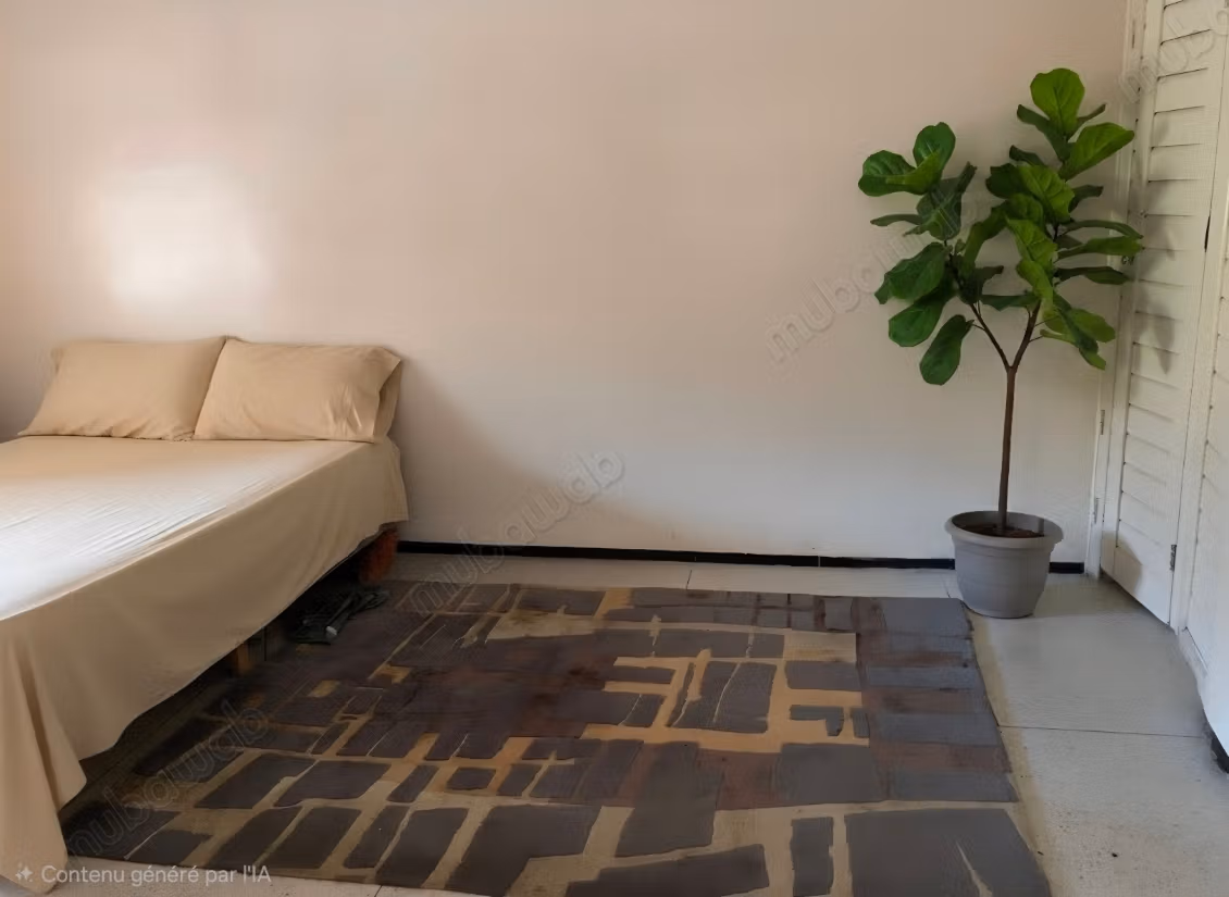 Villa de 2 pisos con jardín
