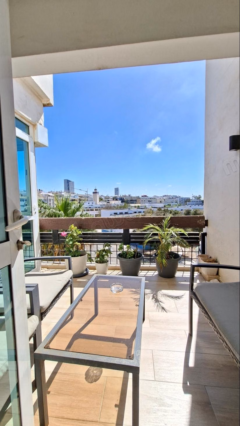 Appartement standing meublé neuf haut agdal