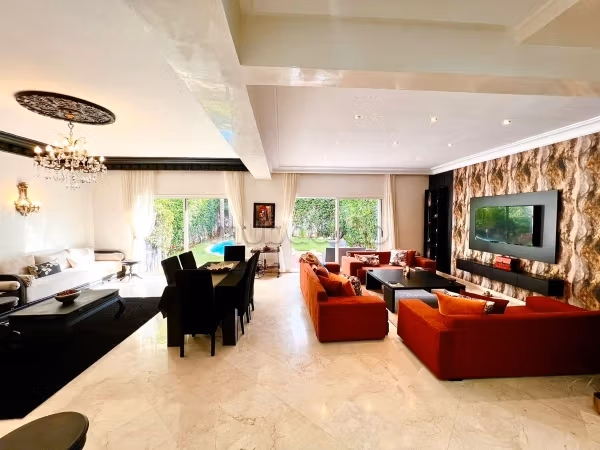 Villa meublé en location à Ain Diab Extension