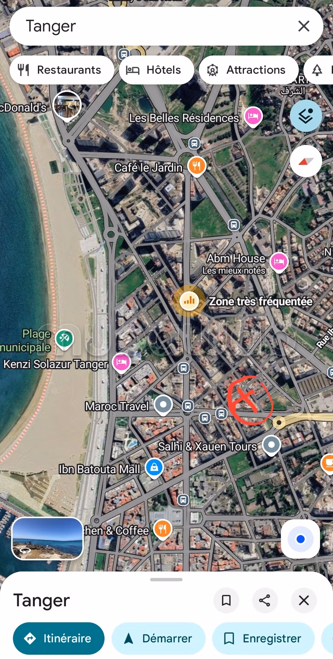 Plateau bureau centre ville tanger nejma