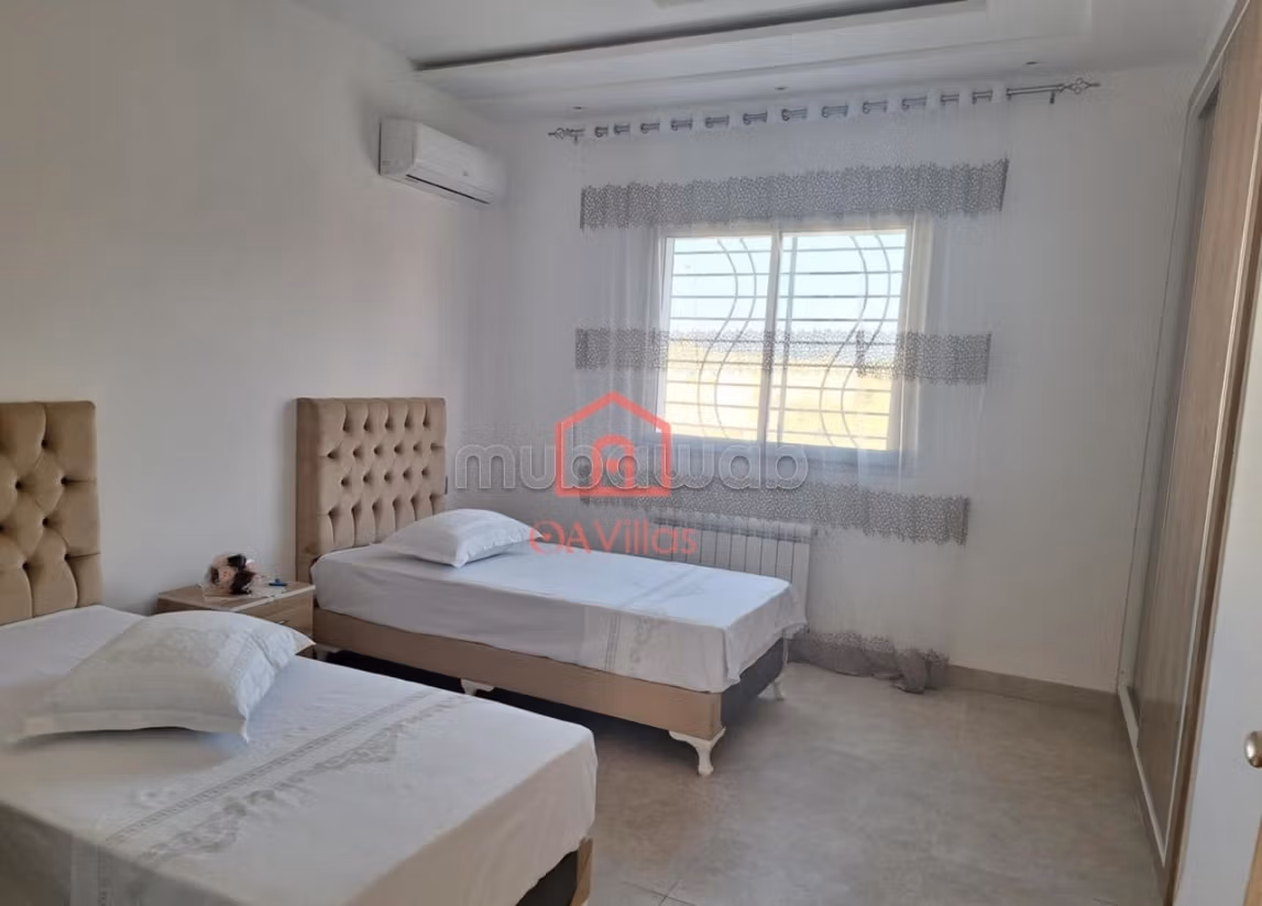 Villa en S3 située à Hammamet a louer par nuitée
