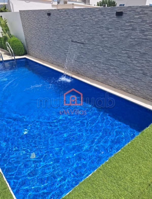 Villa en S3 située à Hammamet a louer par nuitée