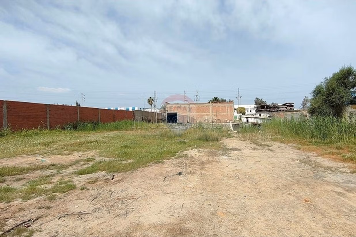 A vendre terrain zone industrielle Rades