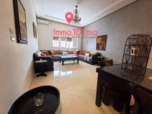 Ubicación apartamento amueblado en Agdal