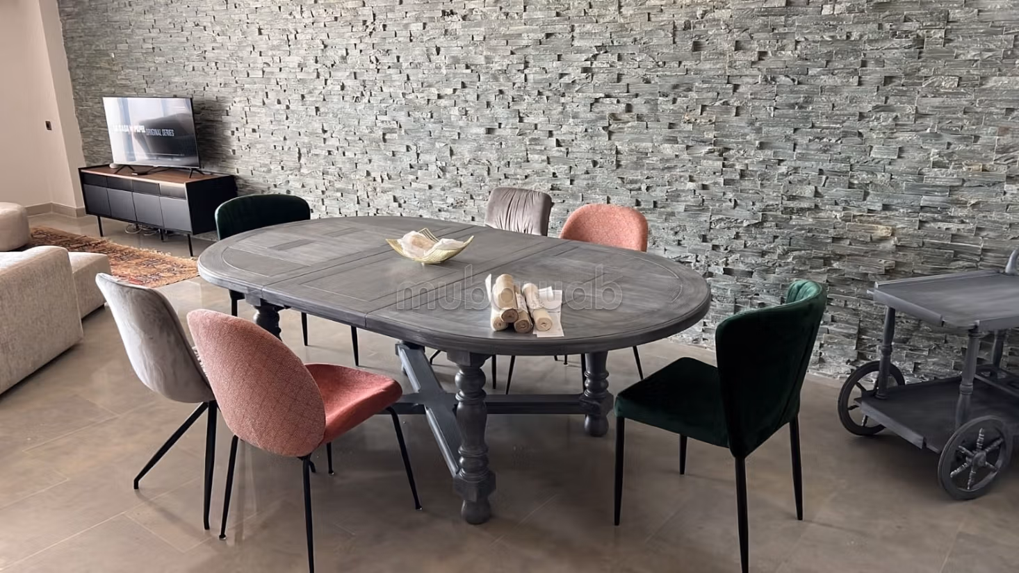 Très chic appartement familial de 3 chambre semi meublé sans vis à vis en plein quartier RACINE — 3