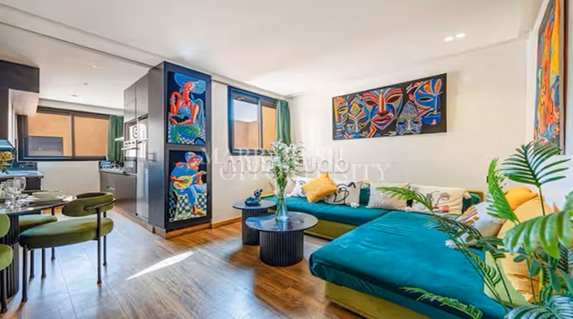 Appartement Meublé à louer au cœur de Guéliz
