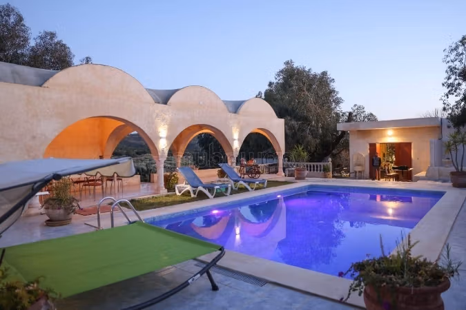 Villa s2 style arabesque à Hammamet a louer