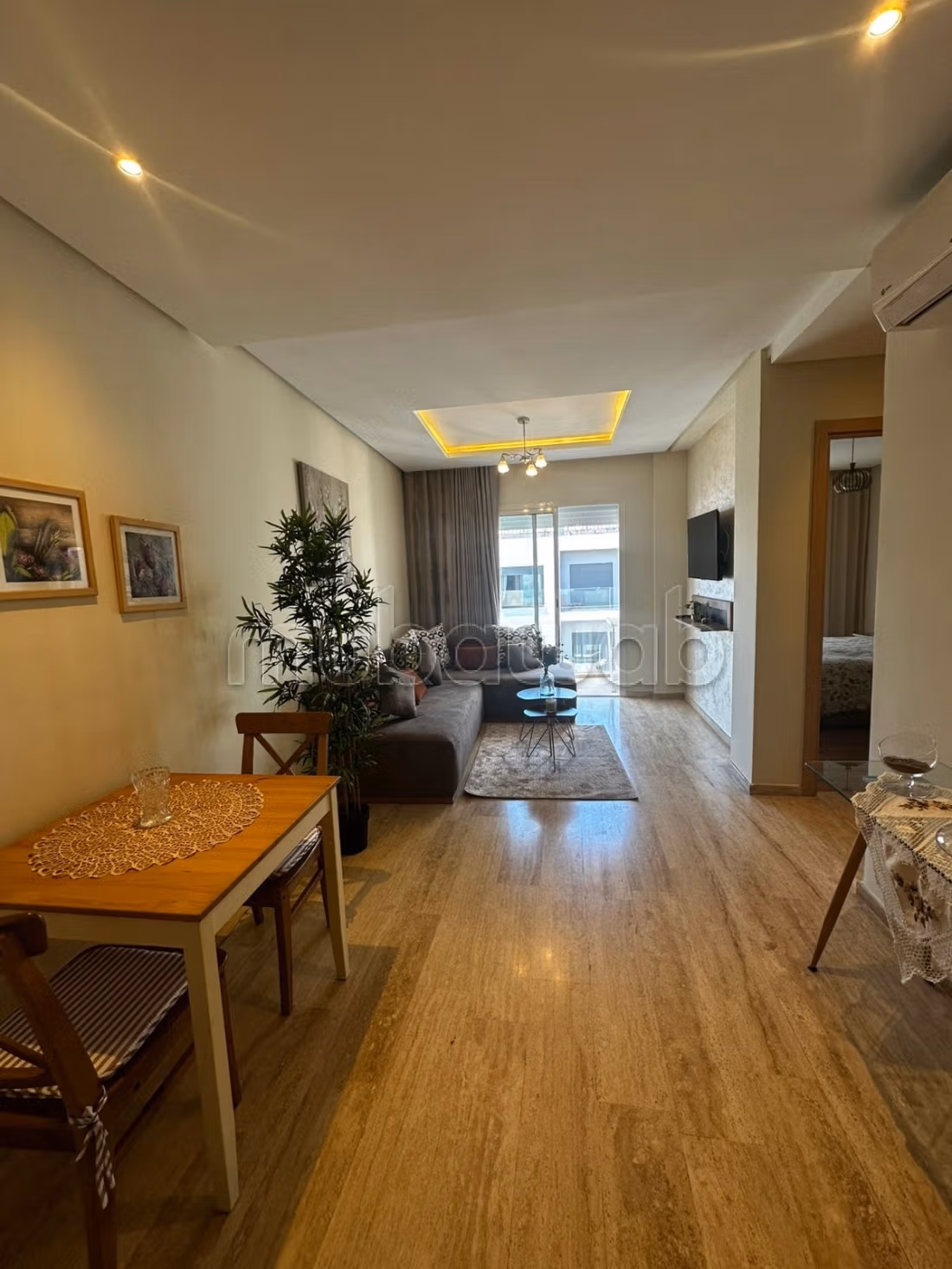Location studio meublé a Quartier Maarif