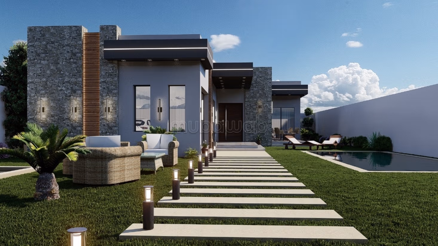 Trouvez votre maison à acheter. Surface de 565 m². Terrasse et jardin
